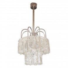 Polished nickel fixture featuring 